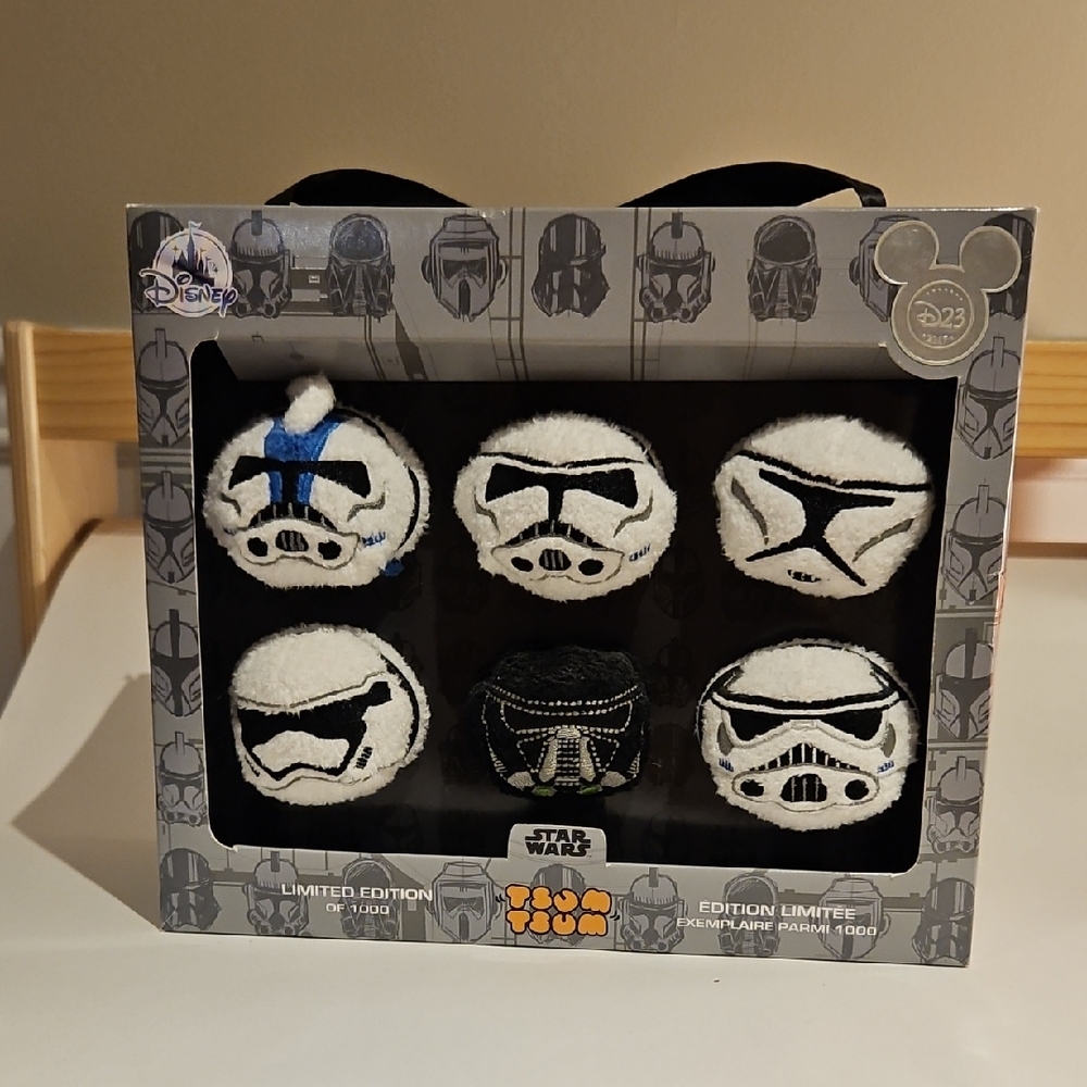 Disney Star Wars Tsum Tsum Plush Set - Black, White, Blue